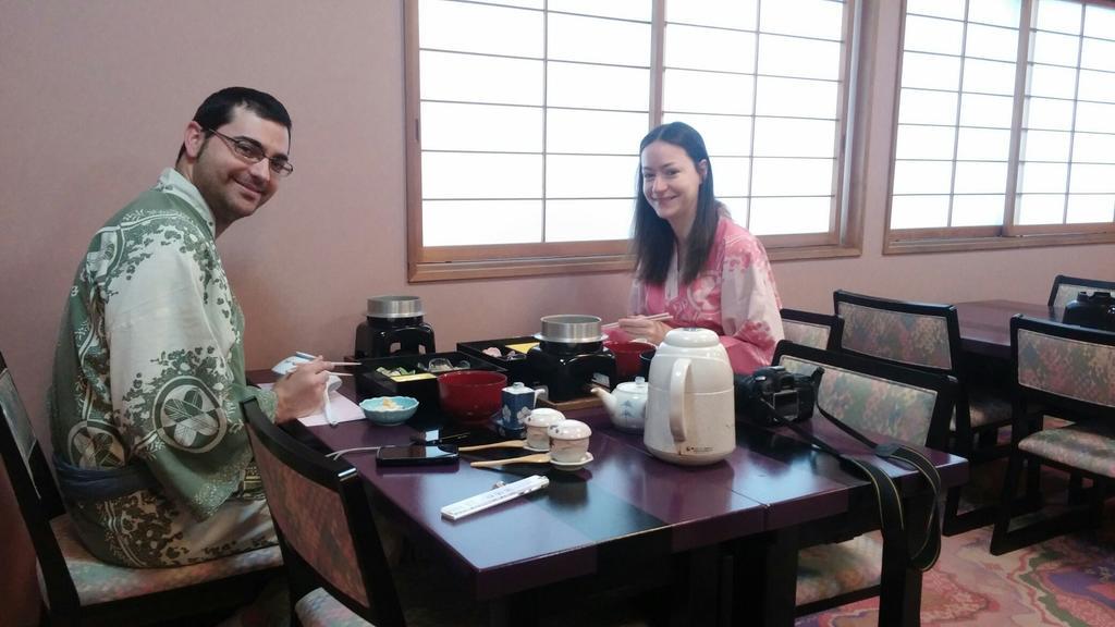 Yudanaka Tawaraya Ryokan Jamanoucsi Kültér fotó
